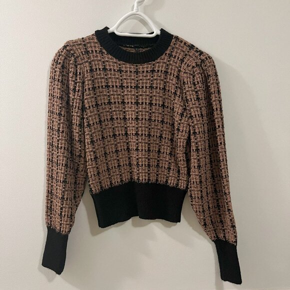 Trendyol Women's Sweater, Small, Pink and Black - Picture 2 of 8
